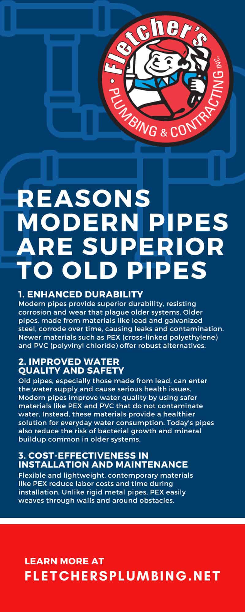 10 Reasons Modern Pipes Are Superior to Old Pipes