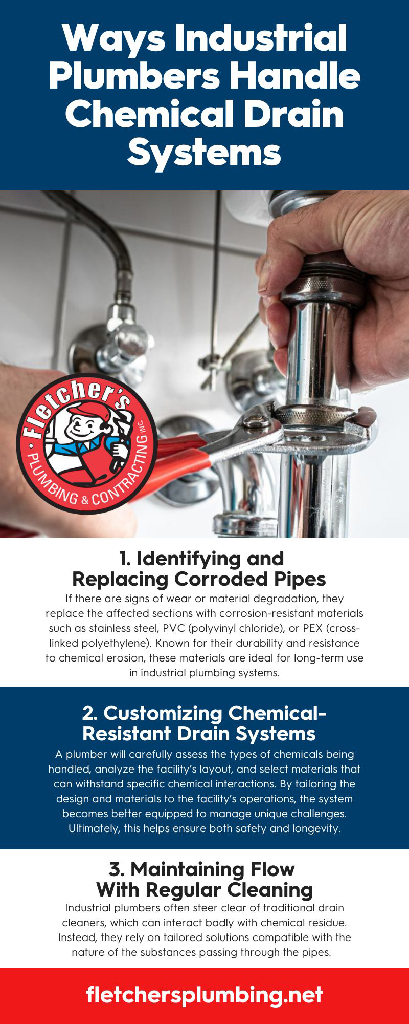 6 Ways Industrial Plumbers Handle Chemical Drain Systems